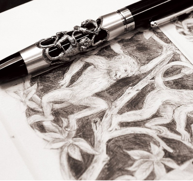 ARTEX，Yates，manual，carving，The 12 Chinese Zodiacs，Pen，Signature pen，east，