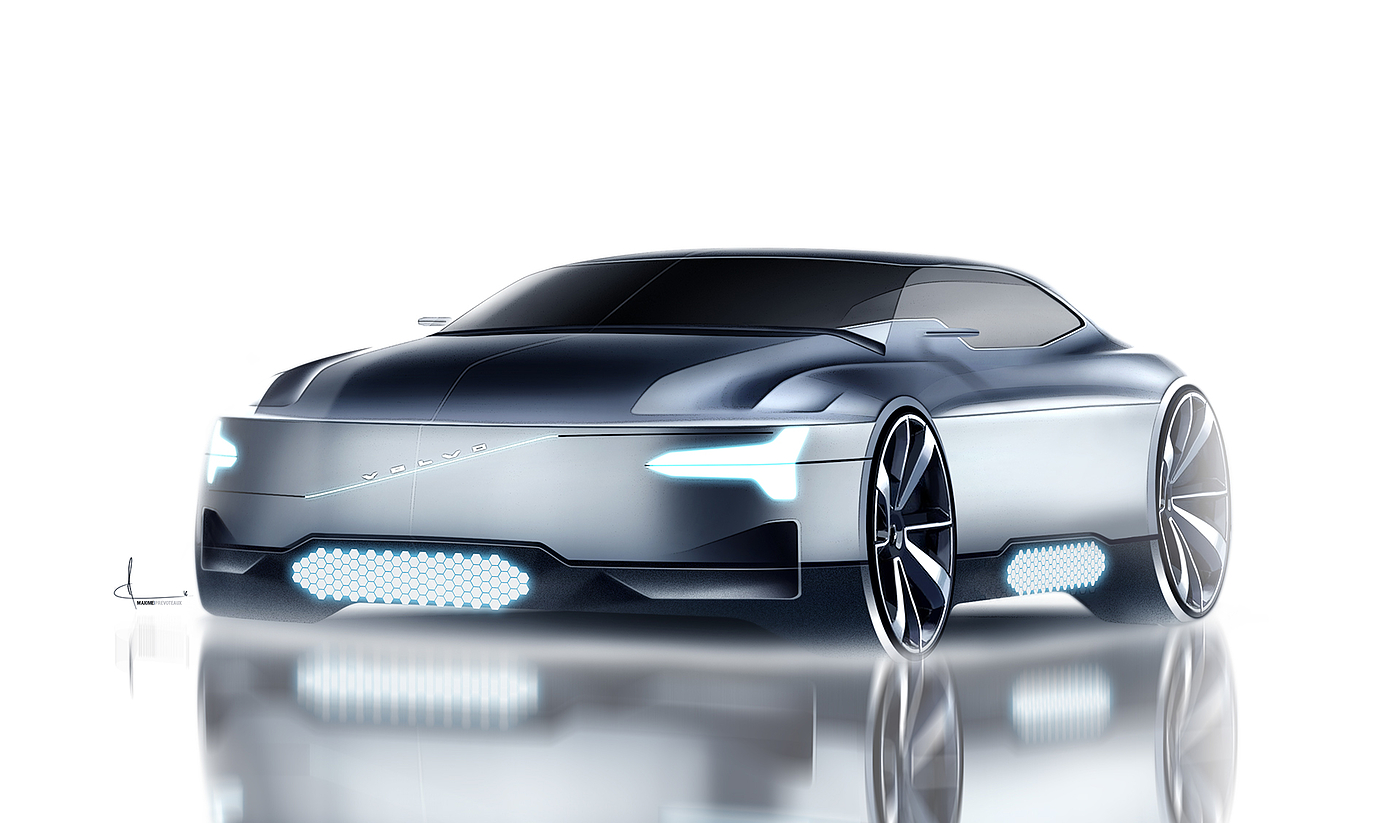 Automatic design，automobile，a design chart，illustration，Render，vehicle，