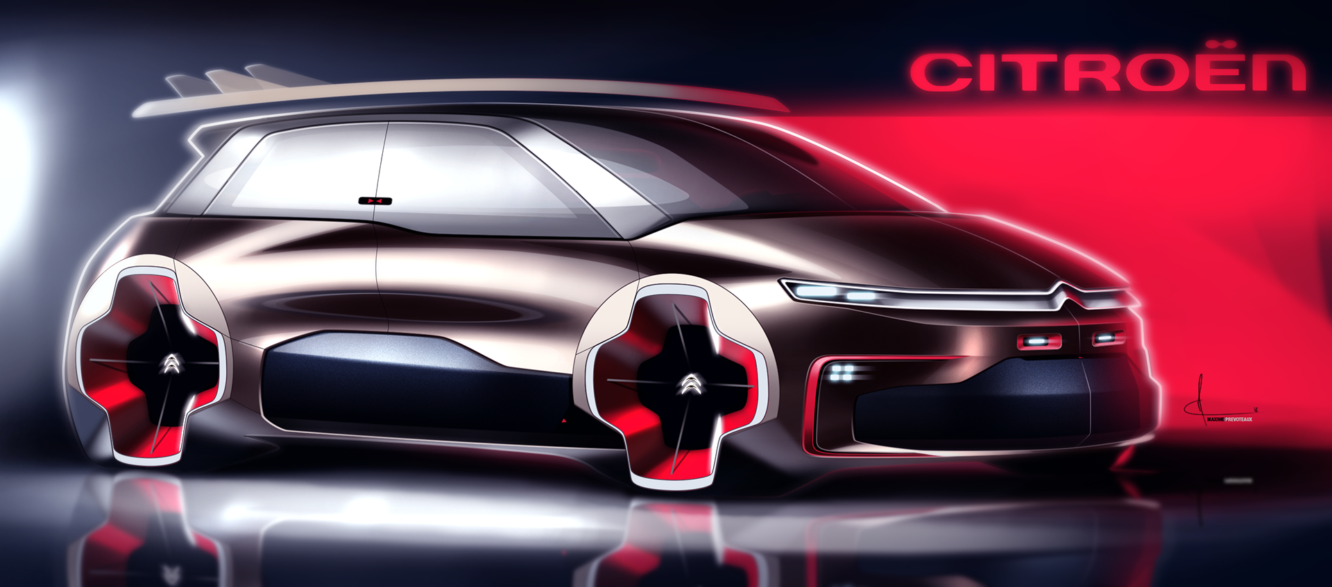 Automatic design，automobile，a design chart，illustration，Render，vehicle，