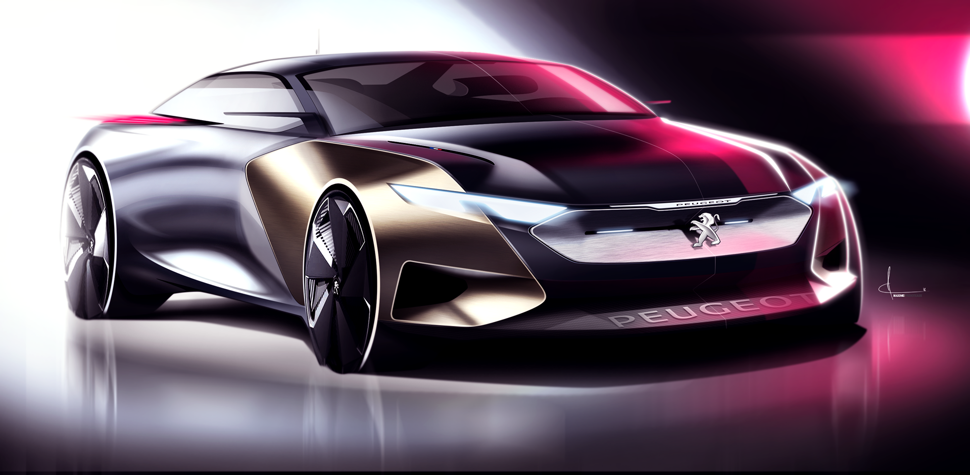 Automatic design，automobile，a design chart，illustration，Render，vehicle，