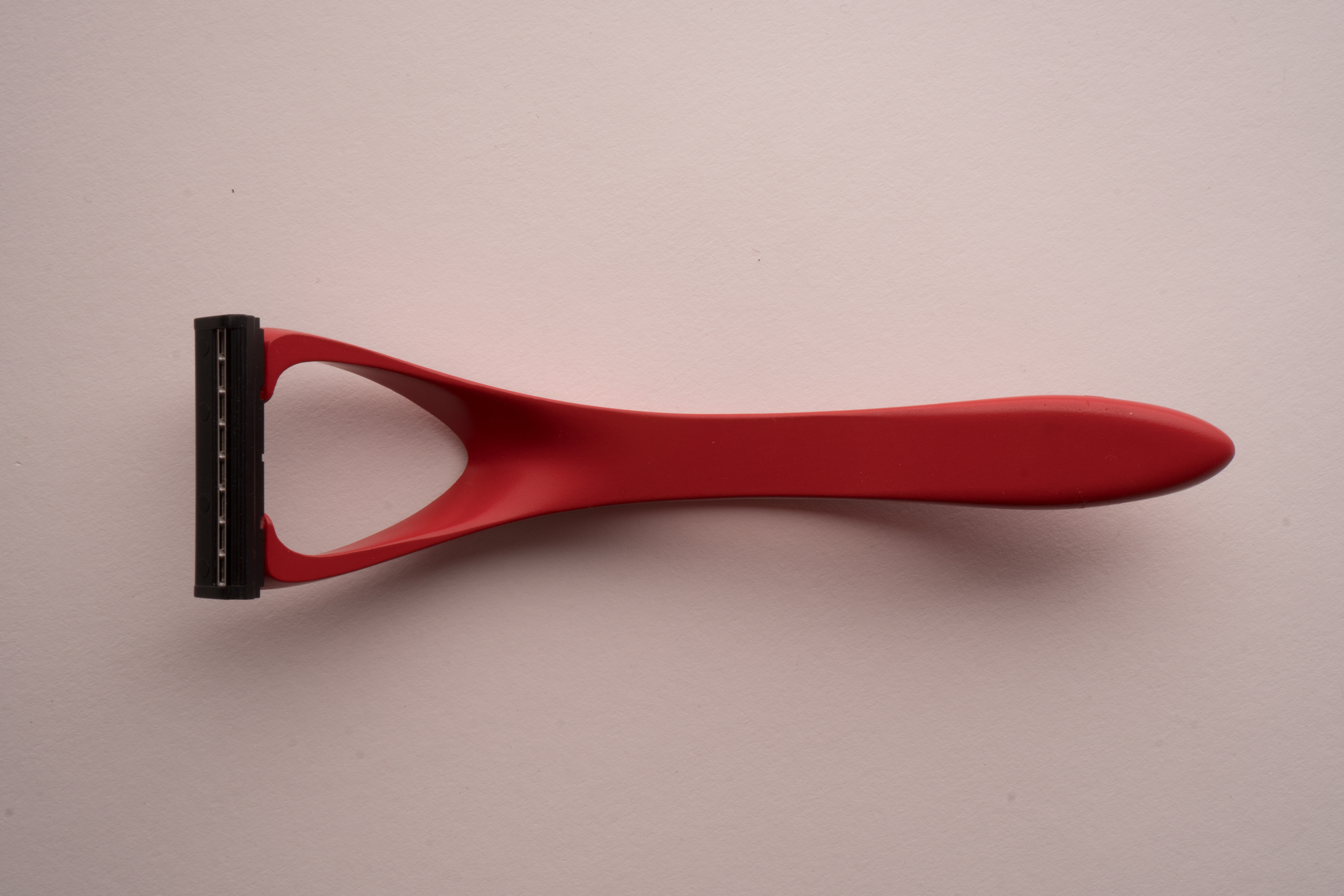 razor，curve，Black and red，