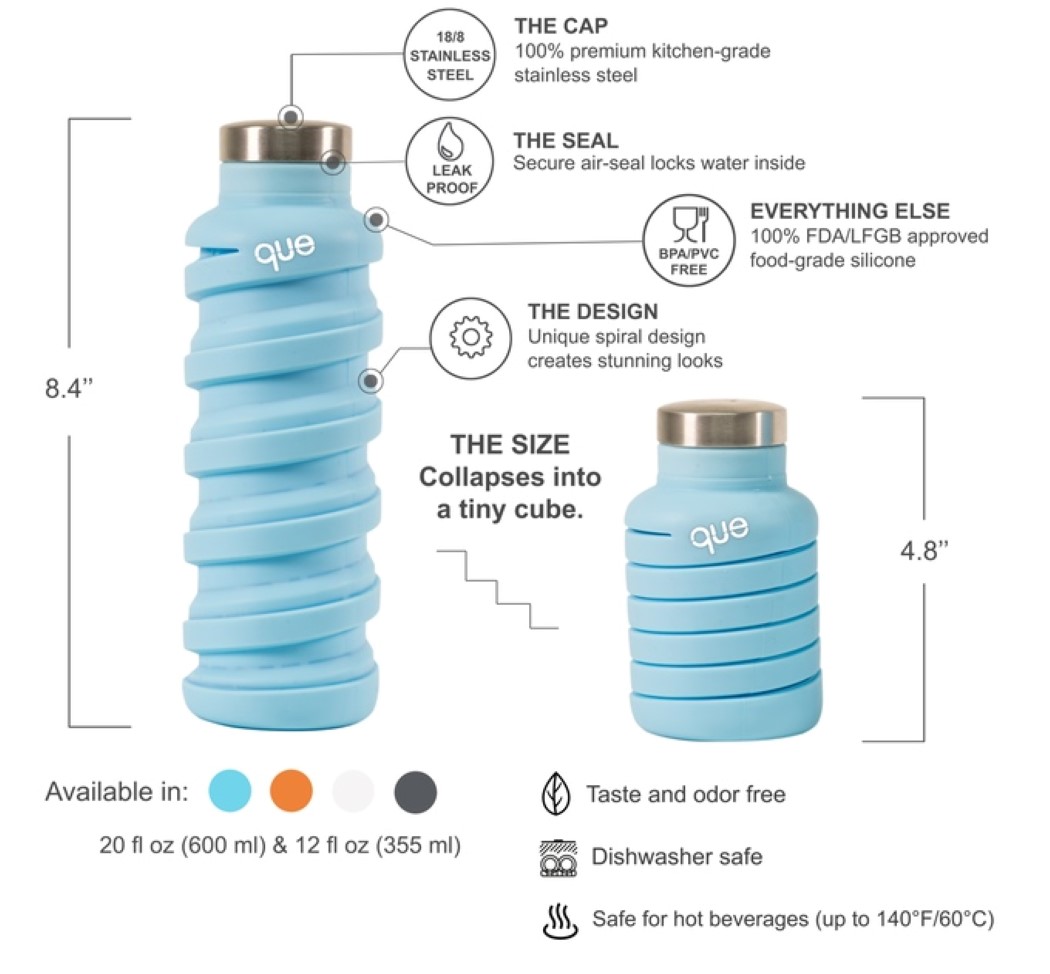 Water bottle，Stretch，Portable，