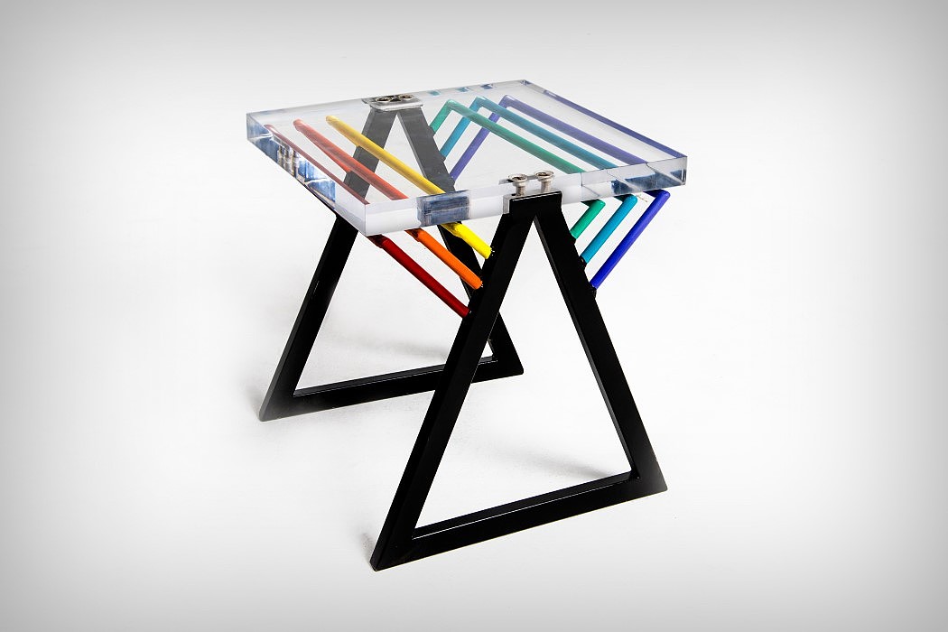 stool，Acrylic acid，stainless steel，furniture design ，