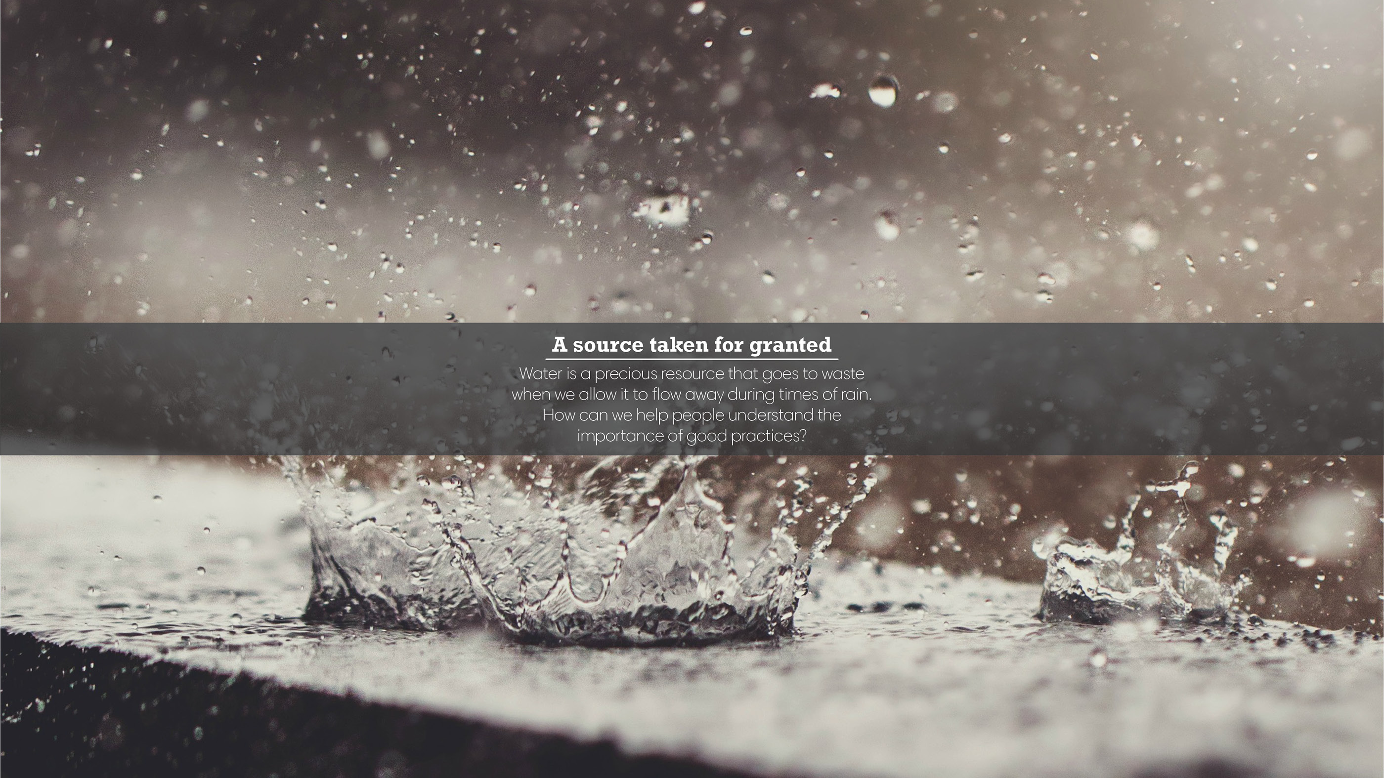 Rain collector，esthetics，function，blue，