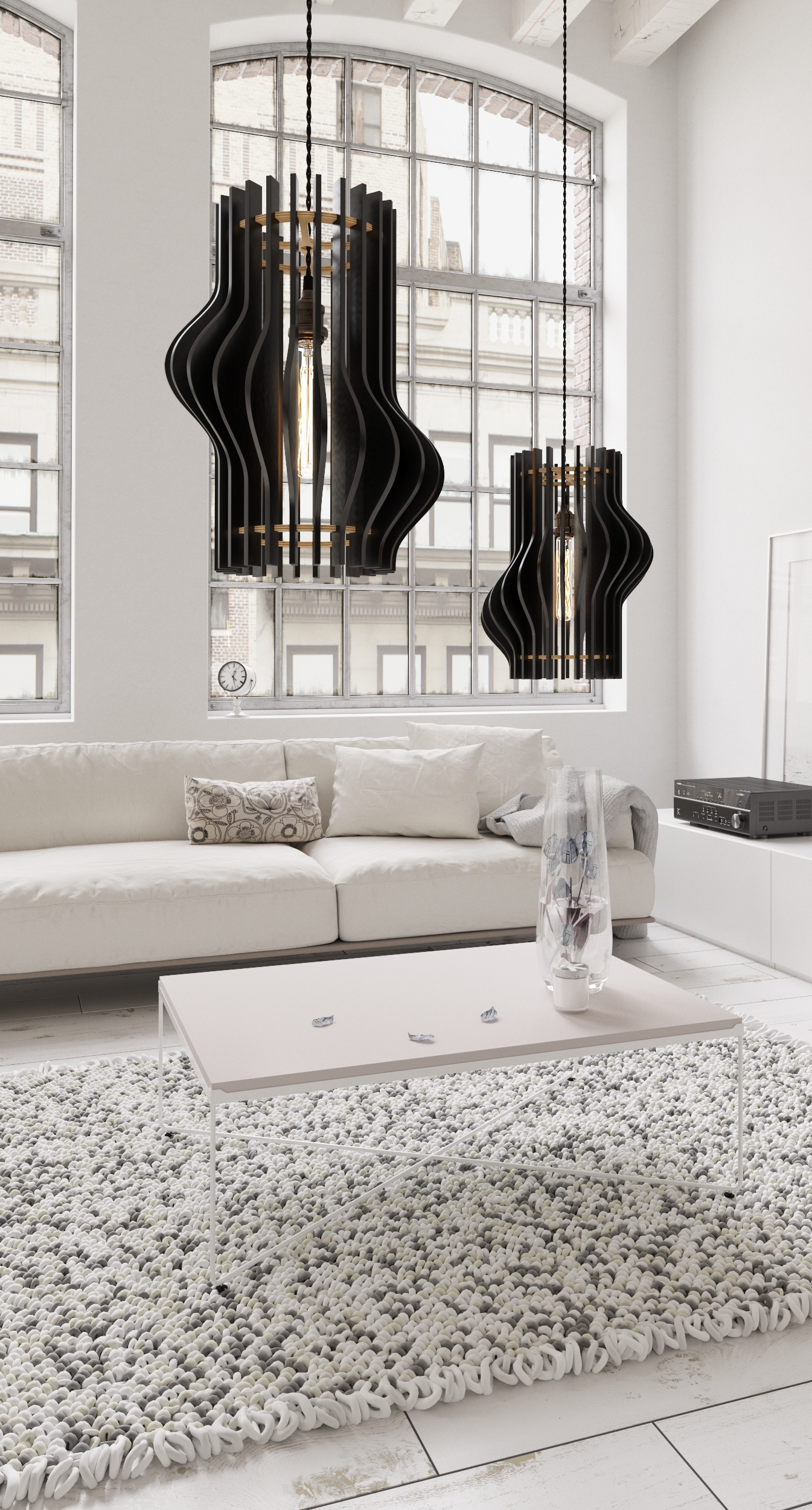 a chandelier，curve，Home Furnishing，