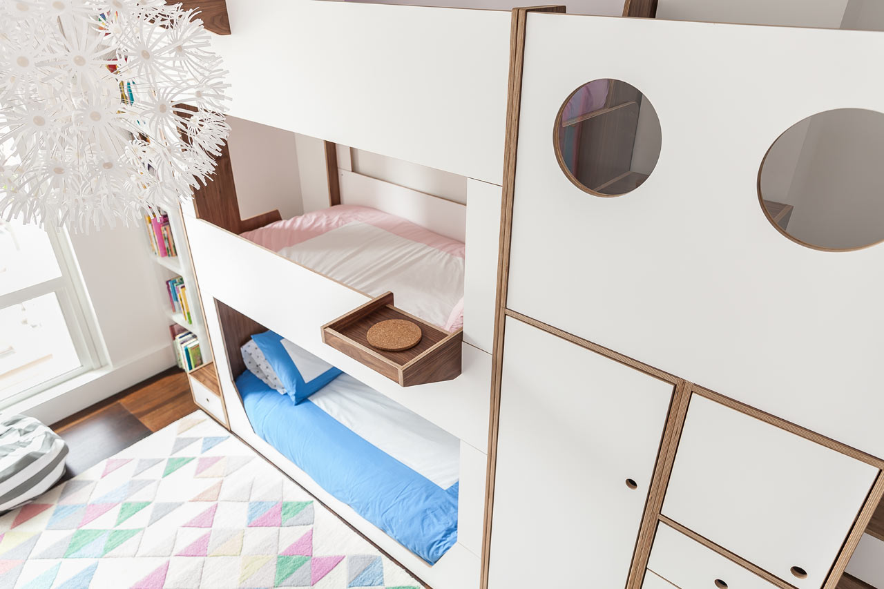 Home Kids，children，double-deck bed，