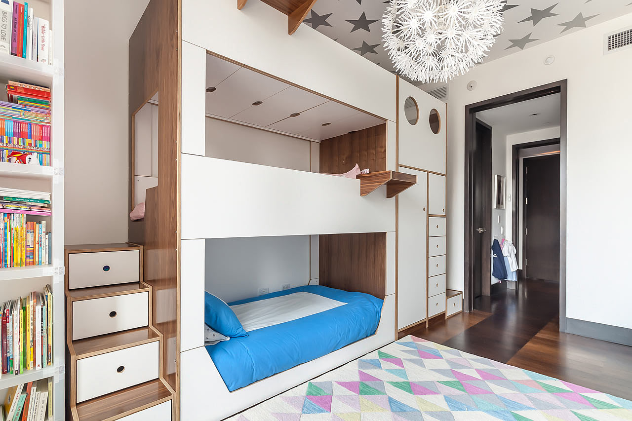 Home Kids，children，double-deck bed，