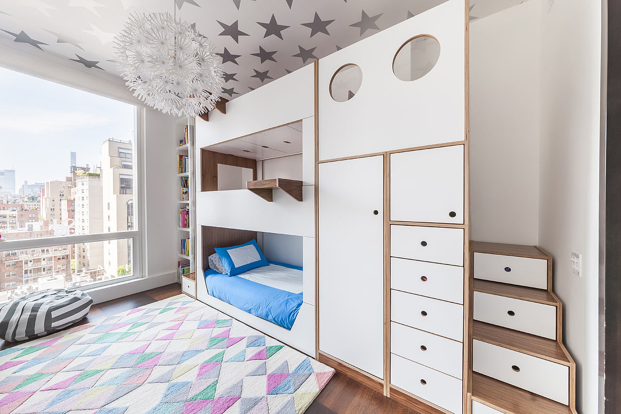 Home Kids，children，double-deck bed，