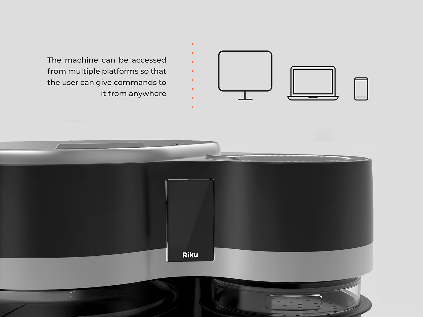 Bedi Salons，automatic，kitchen，household electrical appliances，black，Riku，app，