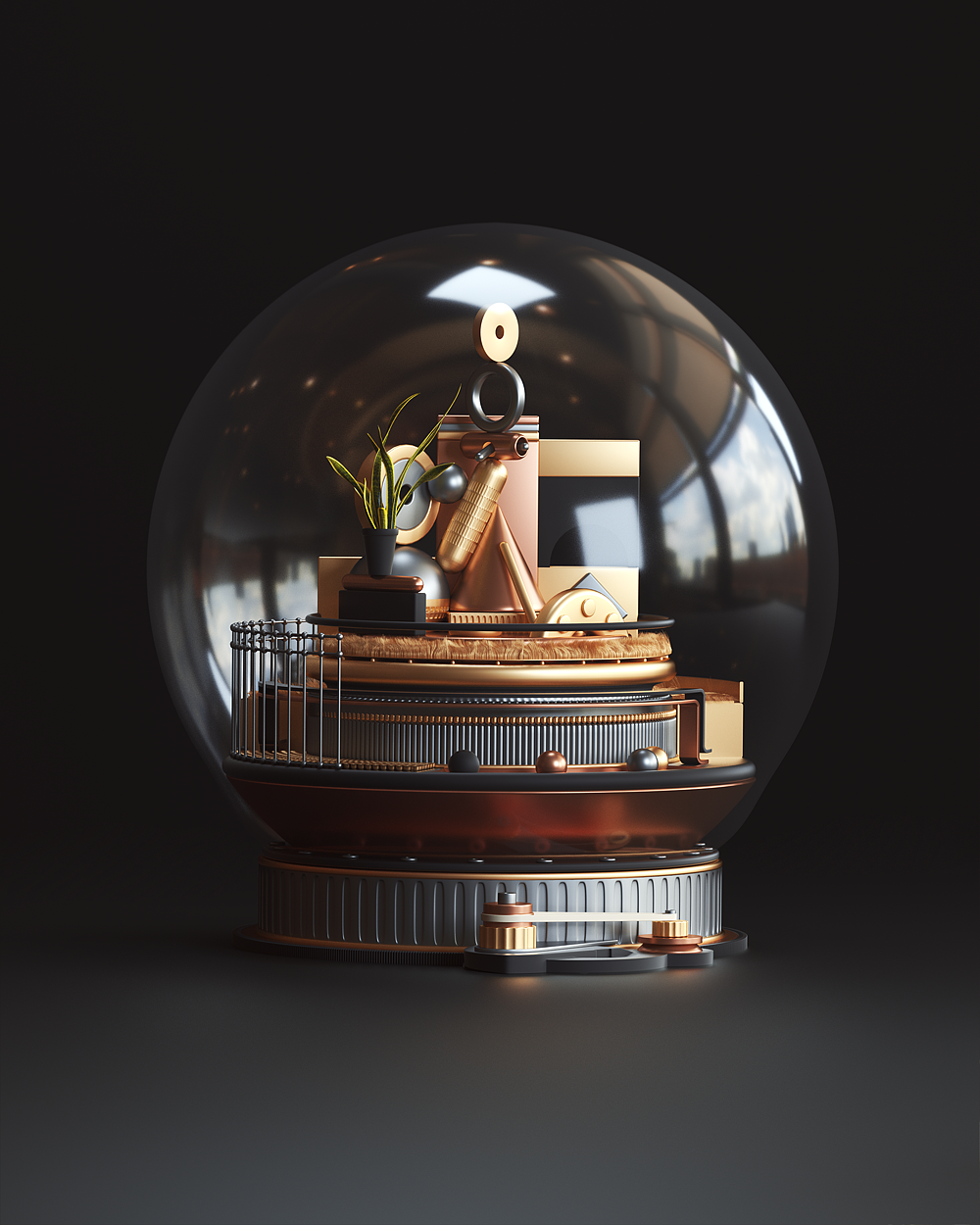 YOOX，Crystal ball，decorate，Home Furnishing，