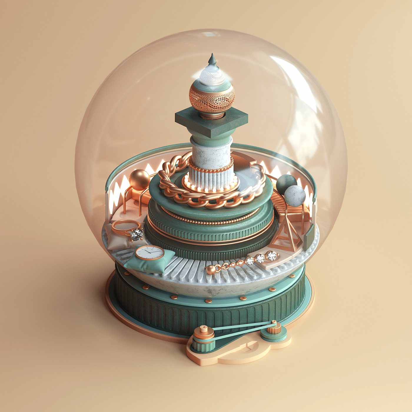 YOOX，Crystal ball，decorate，Home Furnishing，