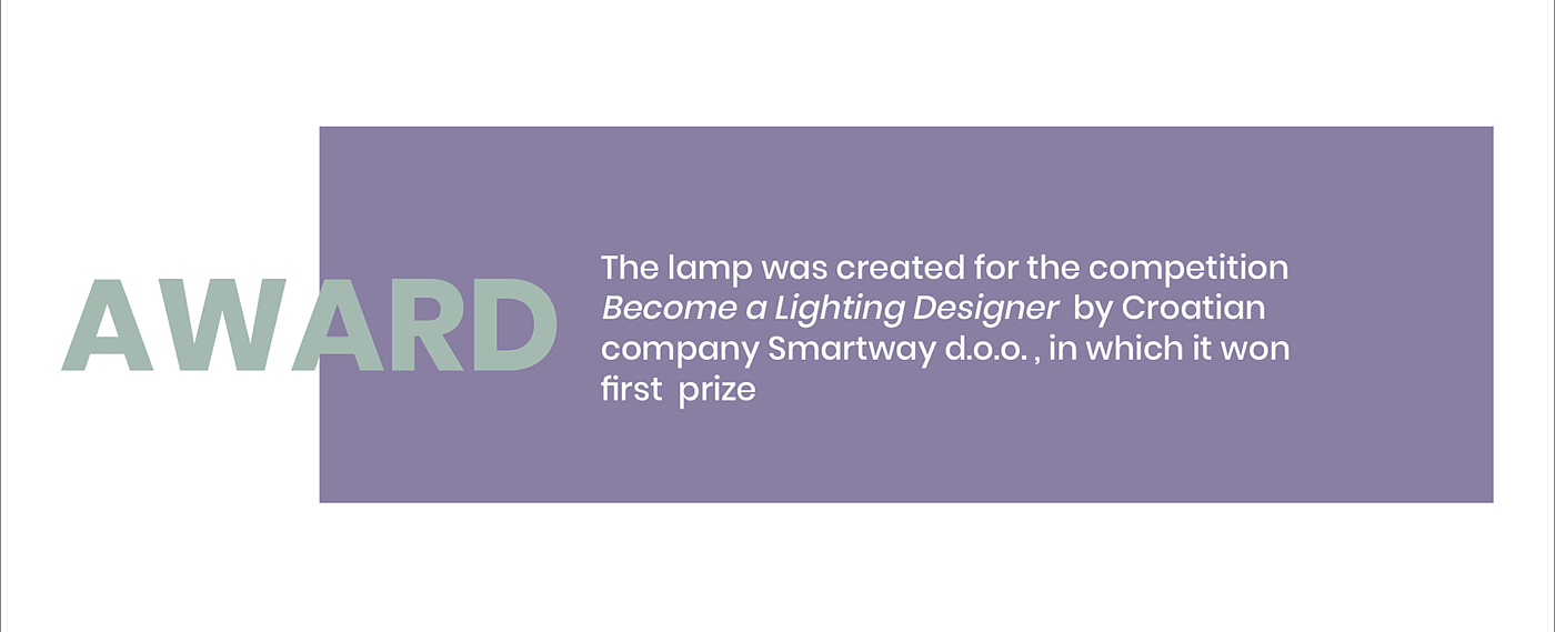 Simplicity，Desk lamp，product design，