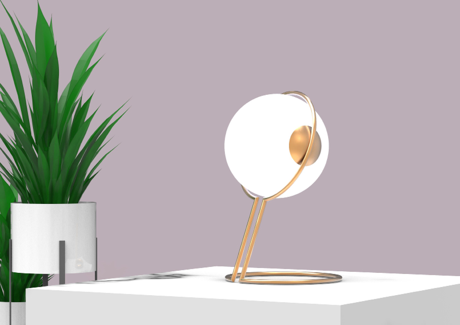 Simplicity，Desk lamp，product design，