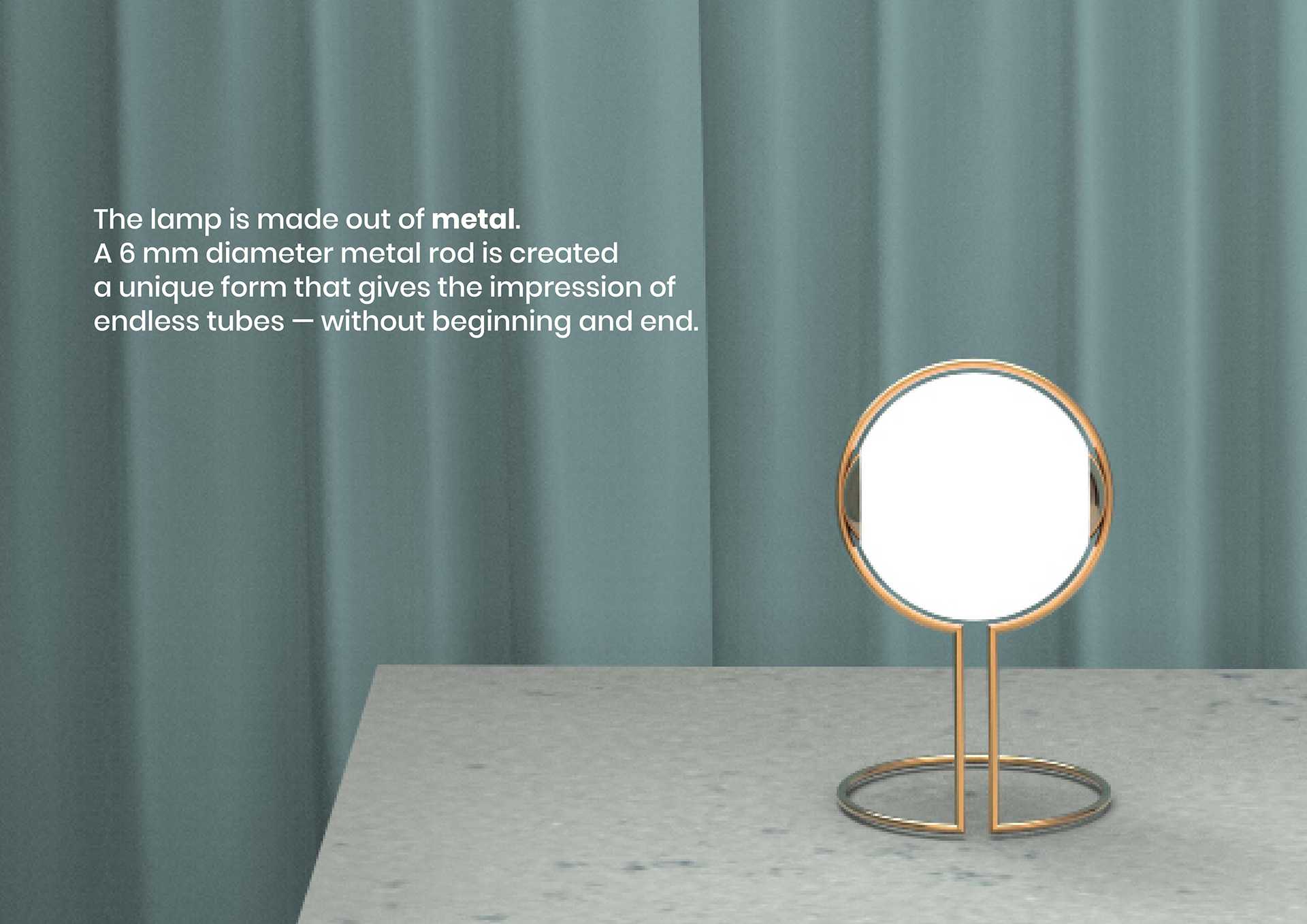 Simplicity，Desk lamp，product design，