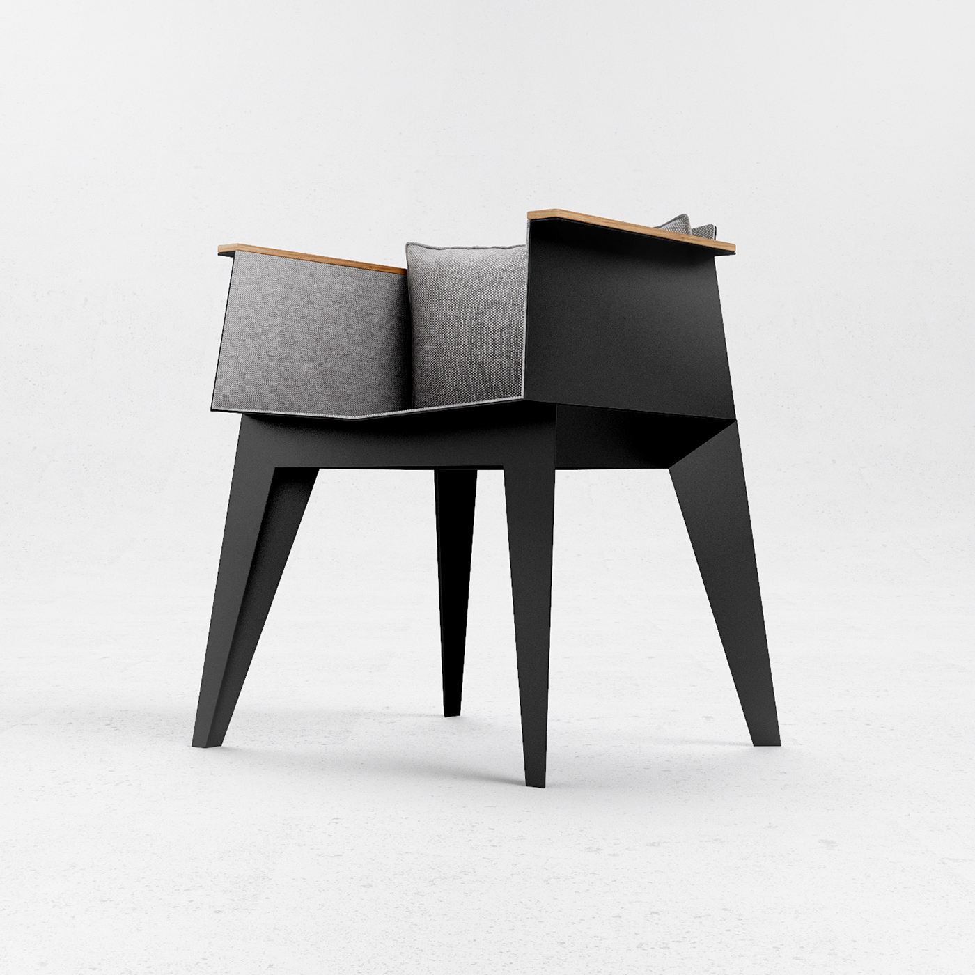 Home Furnishing，stool，chair，black，