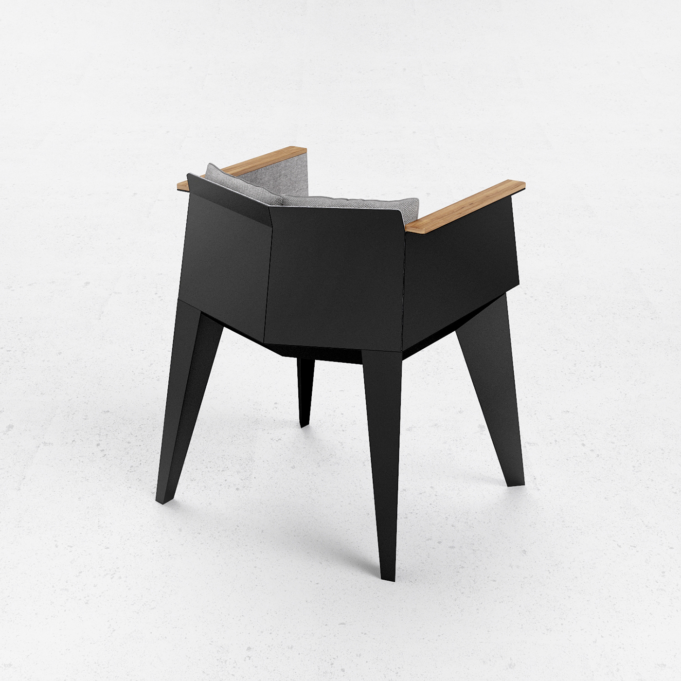 Home Furnishing，stool，chair，black，