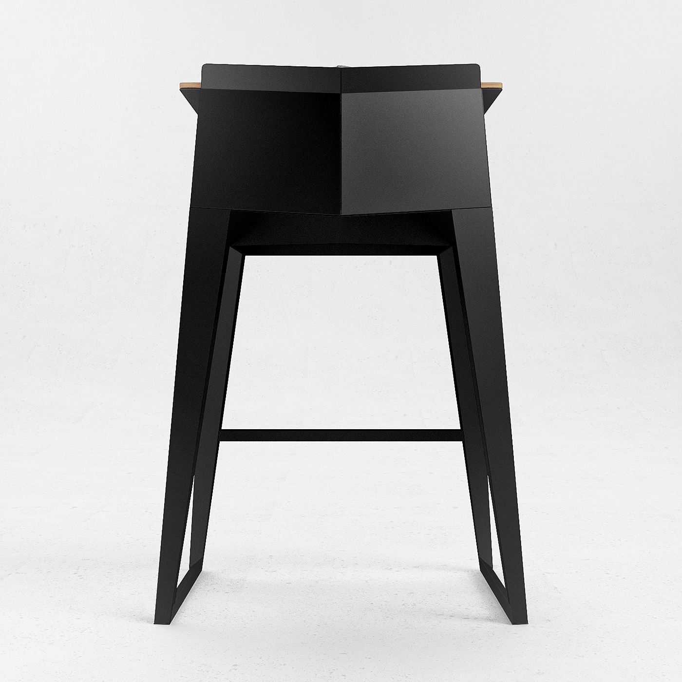 Home Furnishing，stool，chair，black，