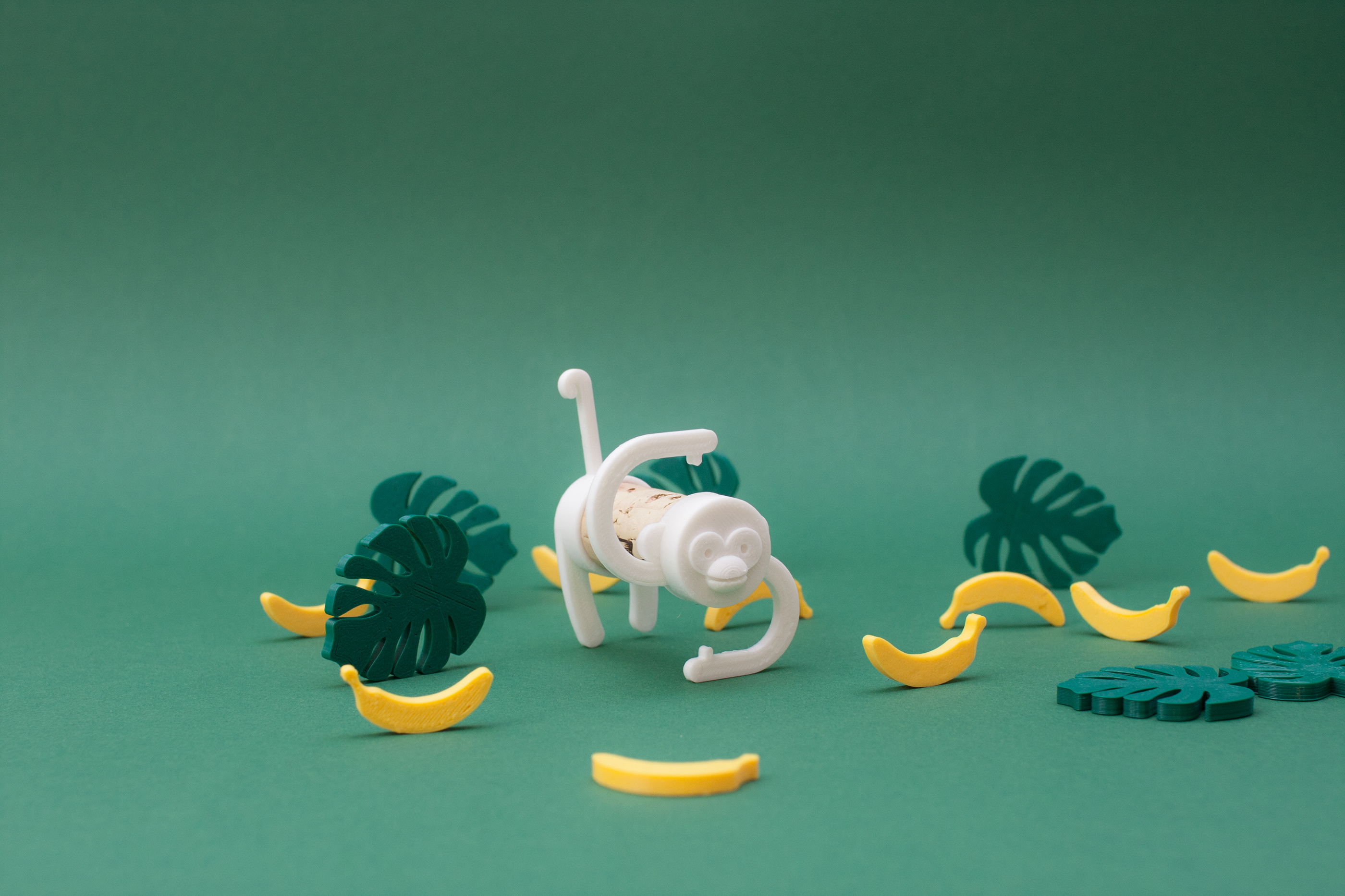 cork pals是利用3d打印和回收的玩具~想自家的宝宝买一个吗?