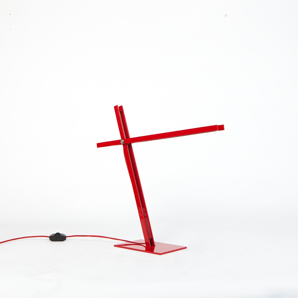 Minimalist，gules，lamps and lanterns，Cantilever table lamp，