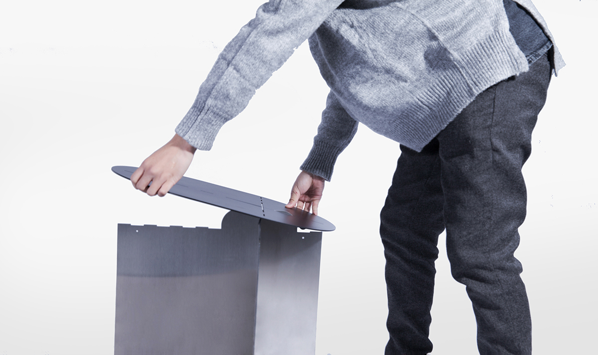 Metal，texture，stable，partition，fashion，