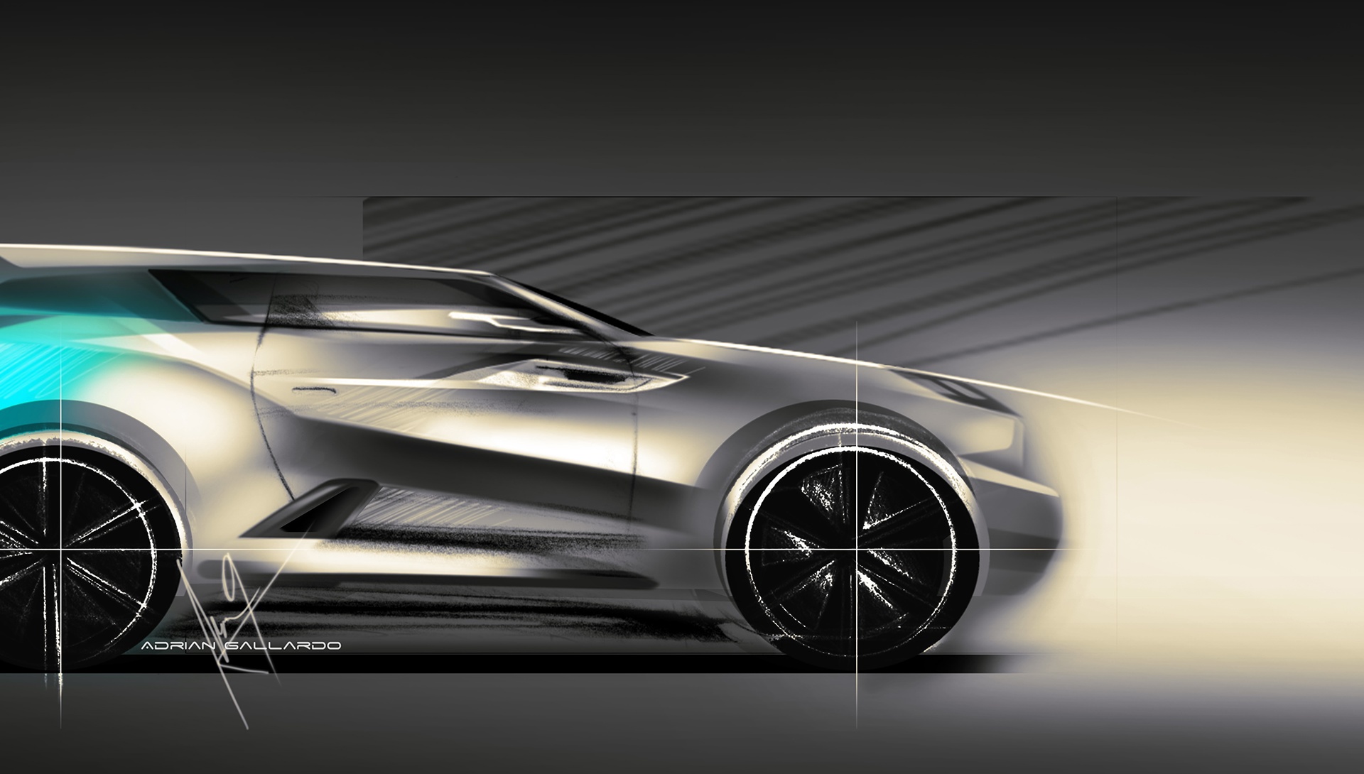 ps，Automobile design，two-dimensional，