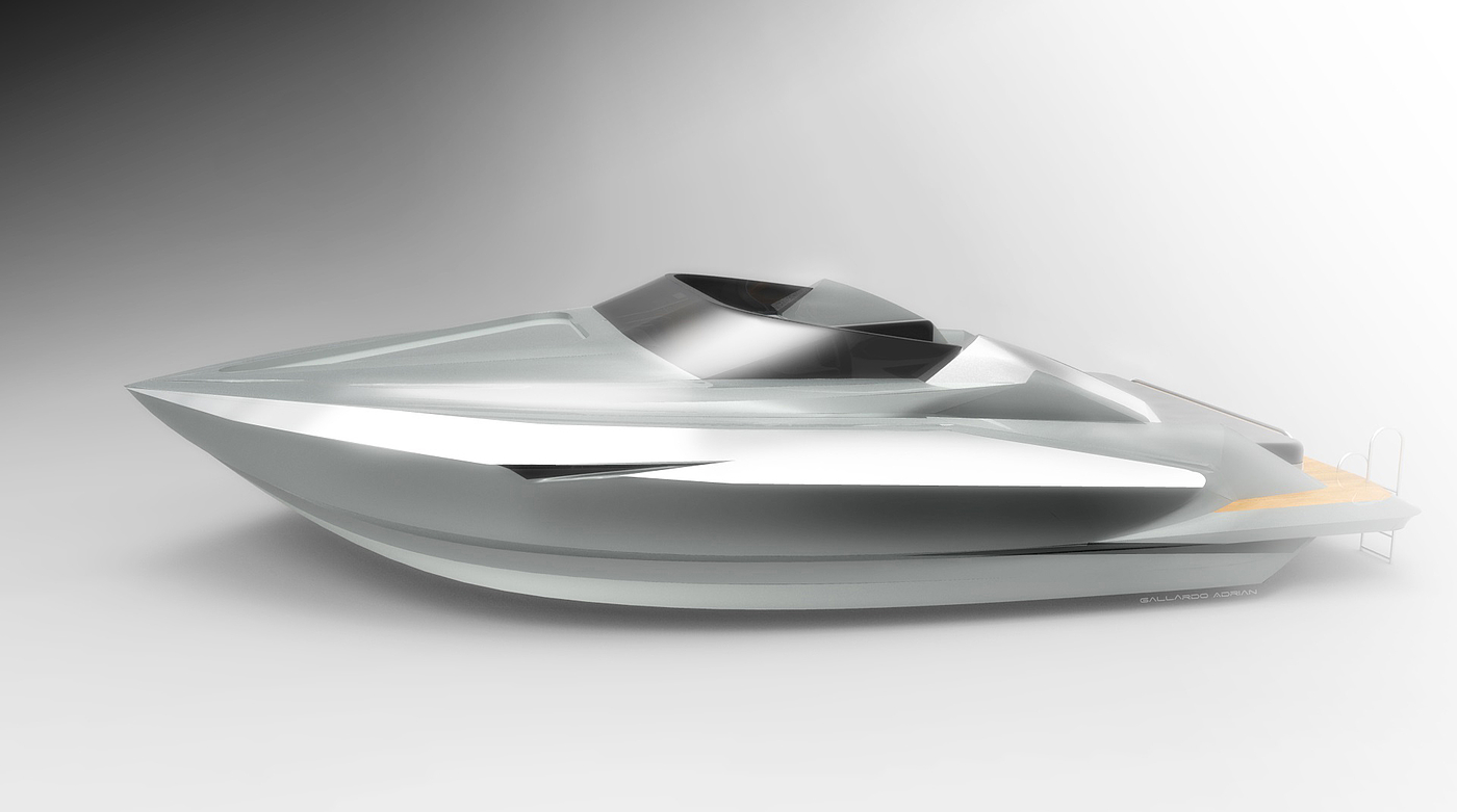 yacht，3D model，product design，