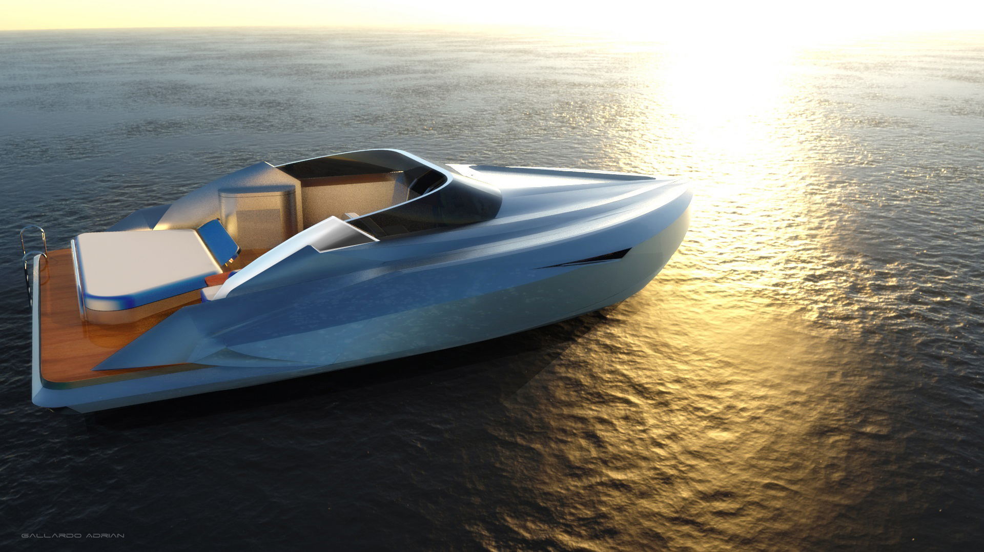 yacht，3D model，product design，