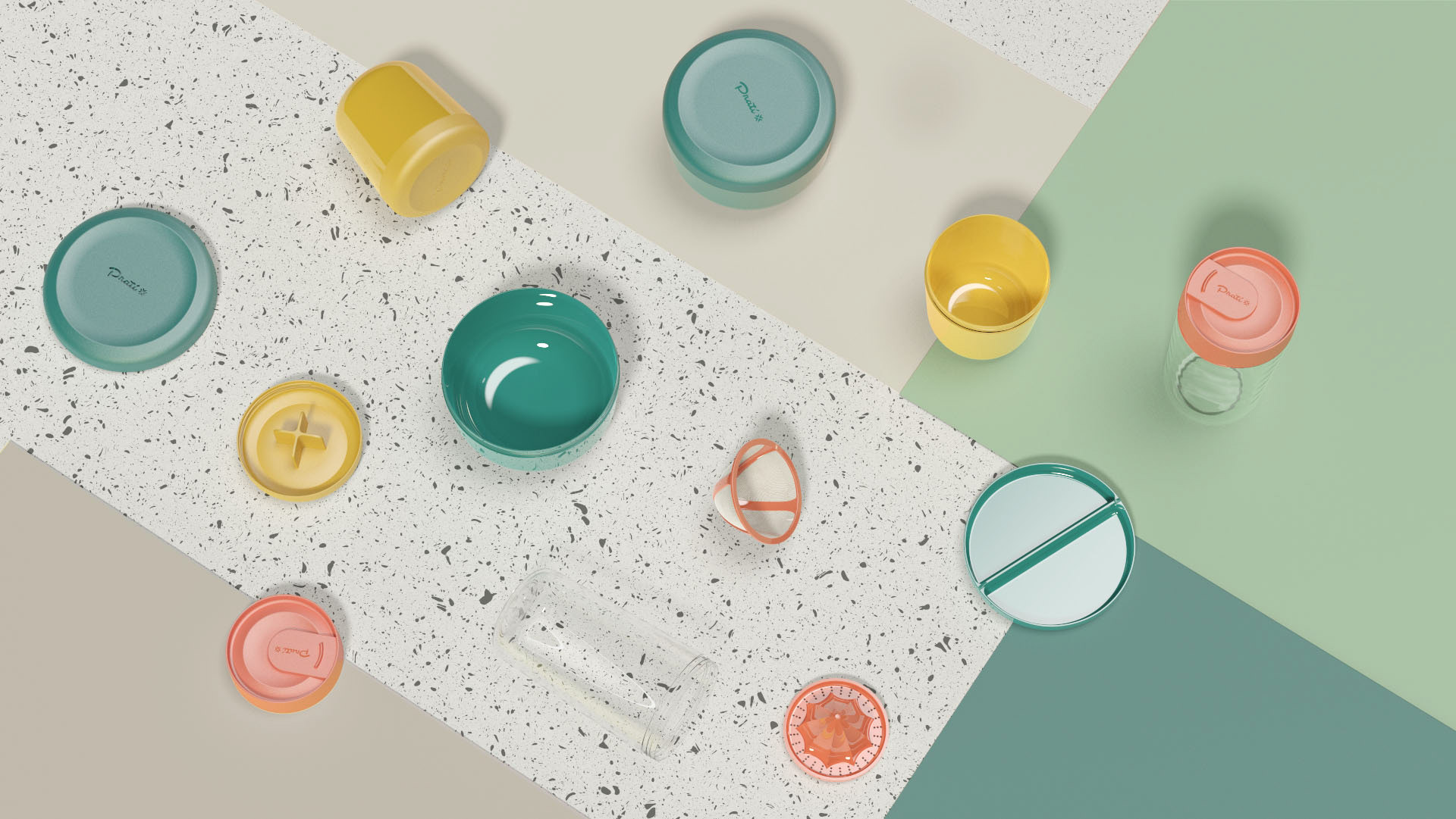 Series design，tableware，product design，