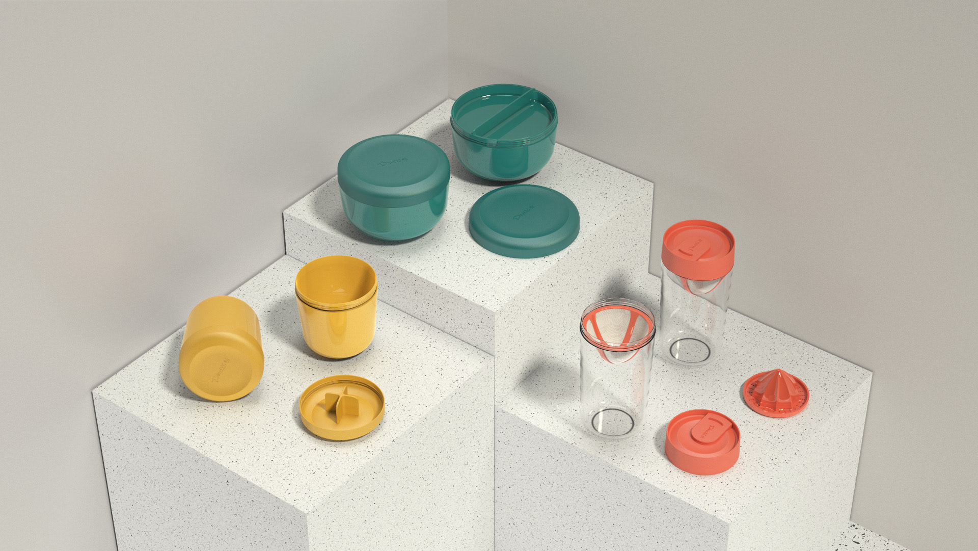 Series design，tableware，product design，