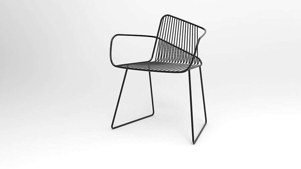 chair，line，Bright Potato，