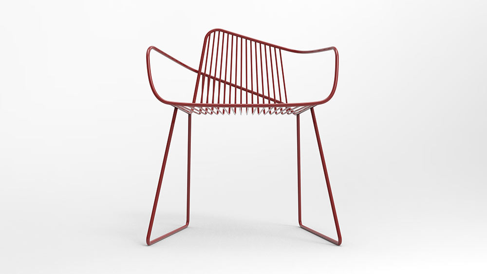 chair，line，Bright Potato，