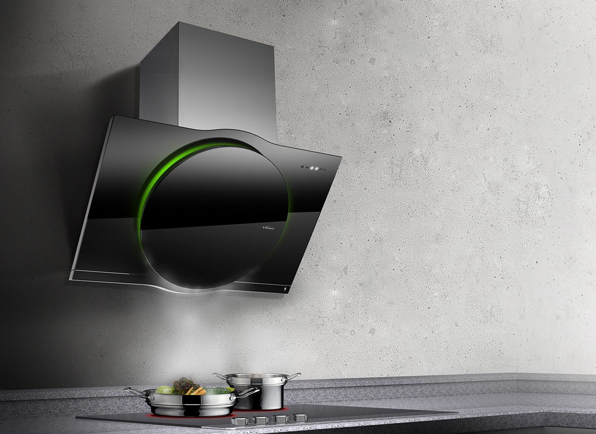 Lampblack machine，concise，Rangehood，