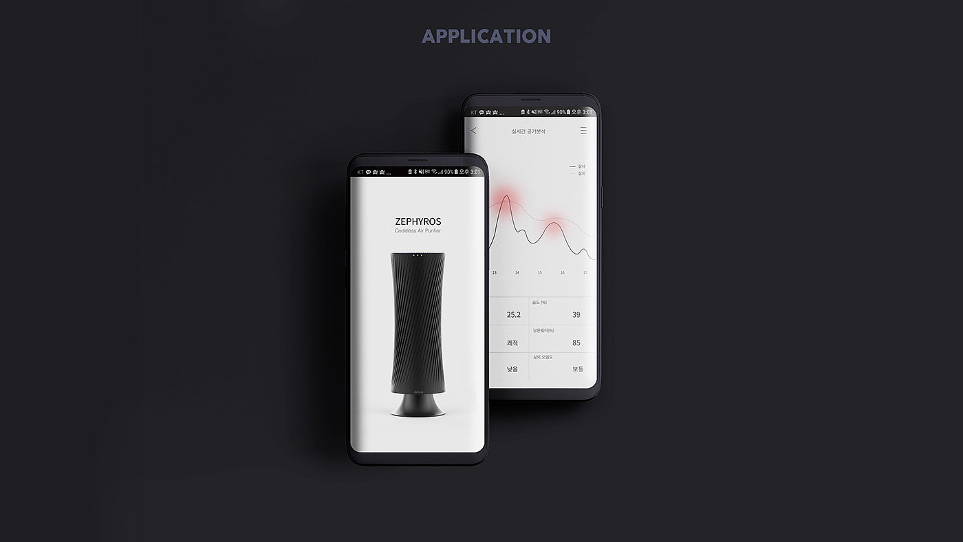 'Baek，ZEPHYROS，app，black，household electrical appliances，wireless，air cleaner，