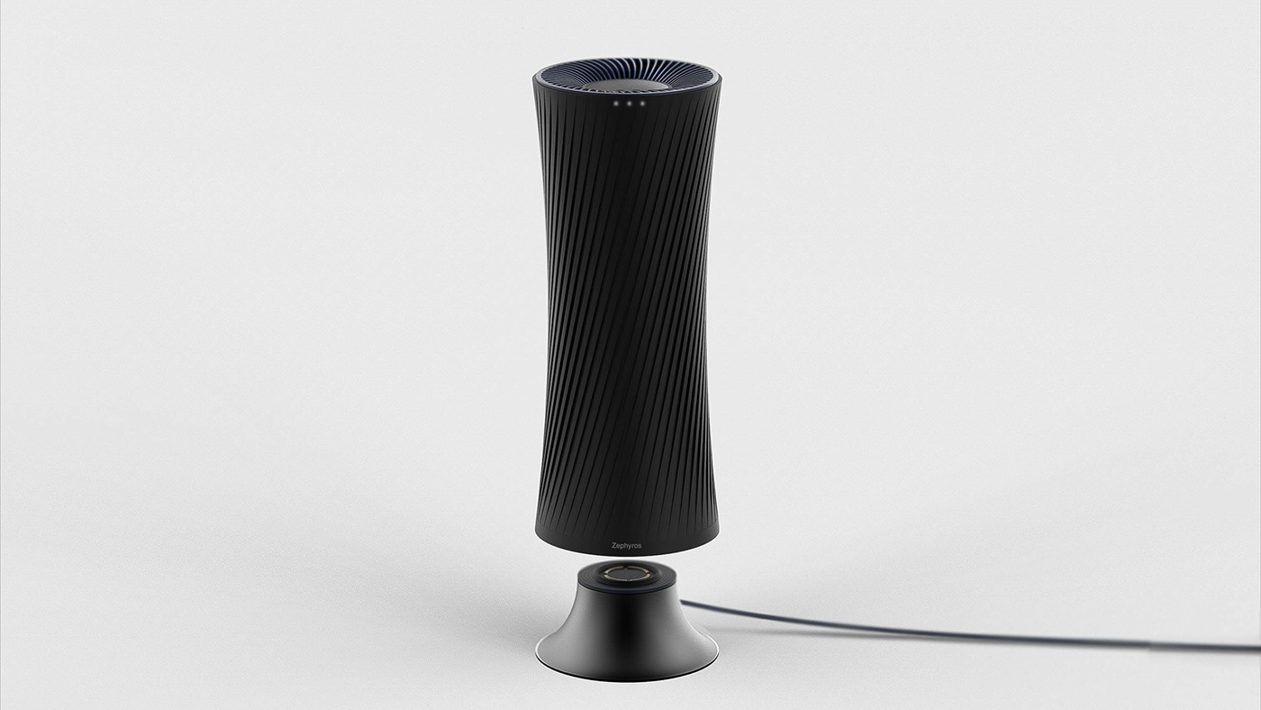 'Baek，ZEPHYROS，app，black，household electrical appliances，wireless，air cleaner，