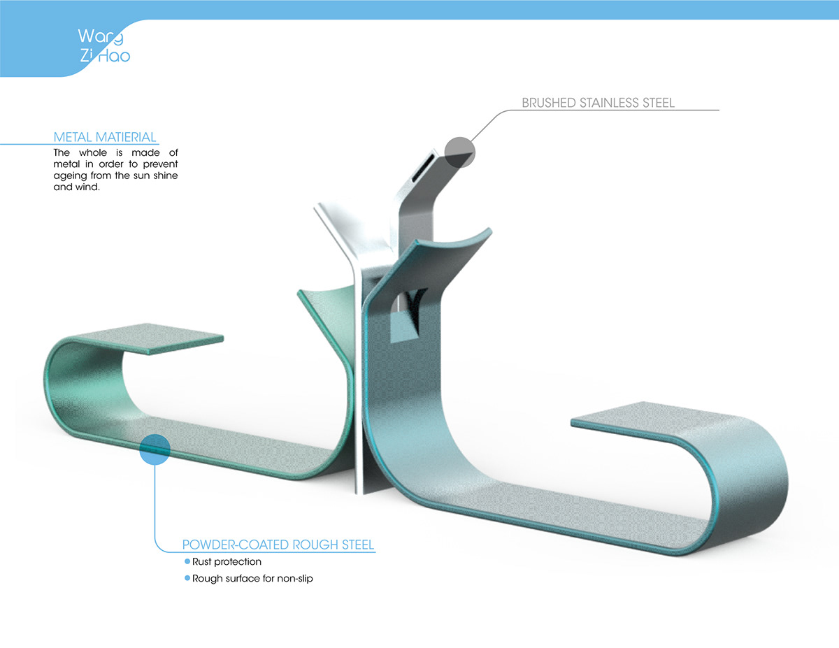 Architectural design，Foot flushing pool，communal facilities，SAND OUT，