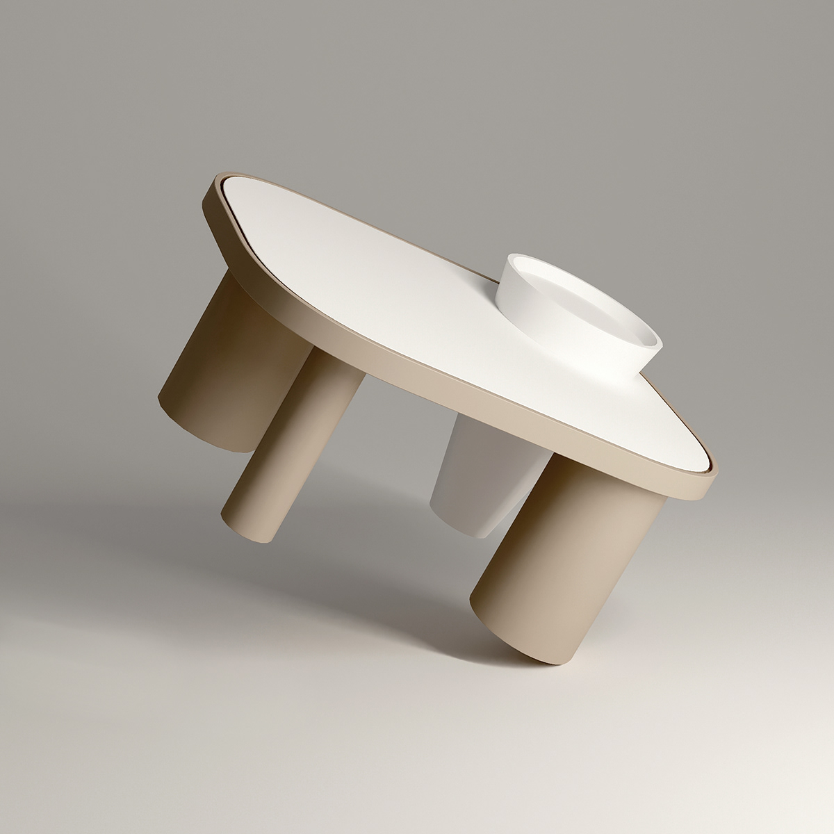 Coffee table，furniture，conceptual design，pastel TABLE，