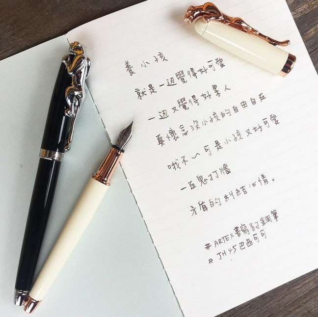 ARTEX，Yates，Atmospheric success，3d，leopard，Pen，Signature pen，Imported pen，