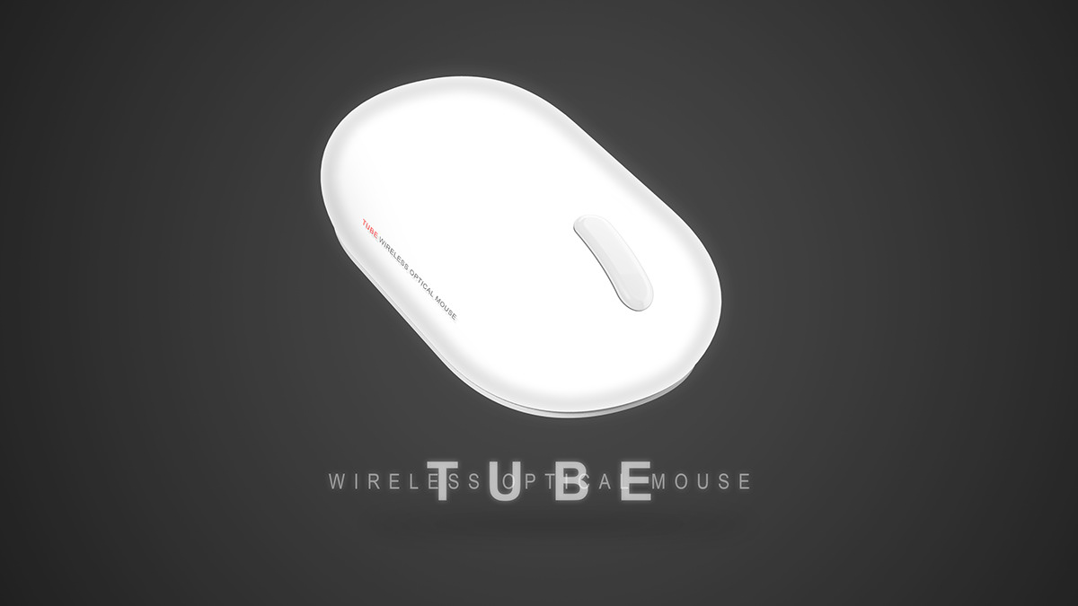Tube，Silicone material，mouse，conceptual design，
