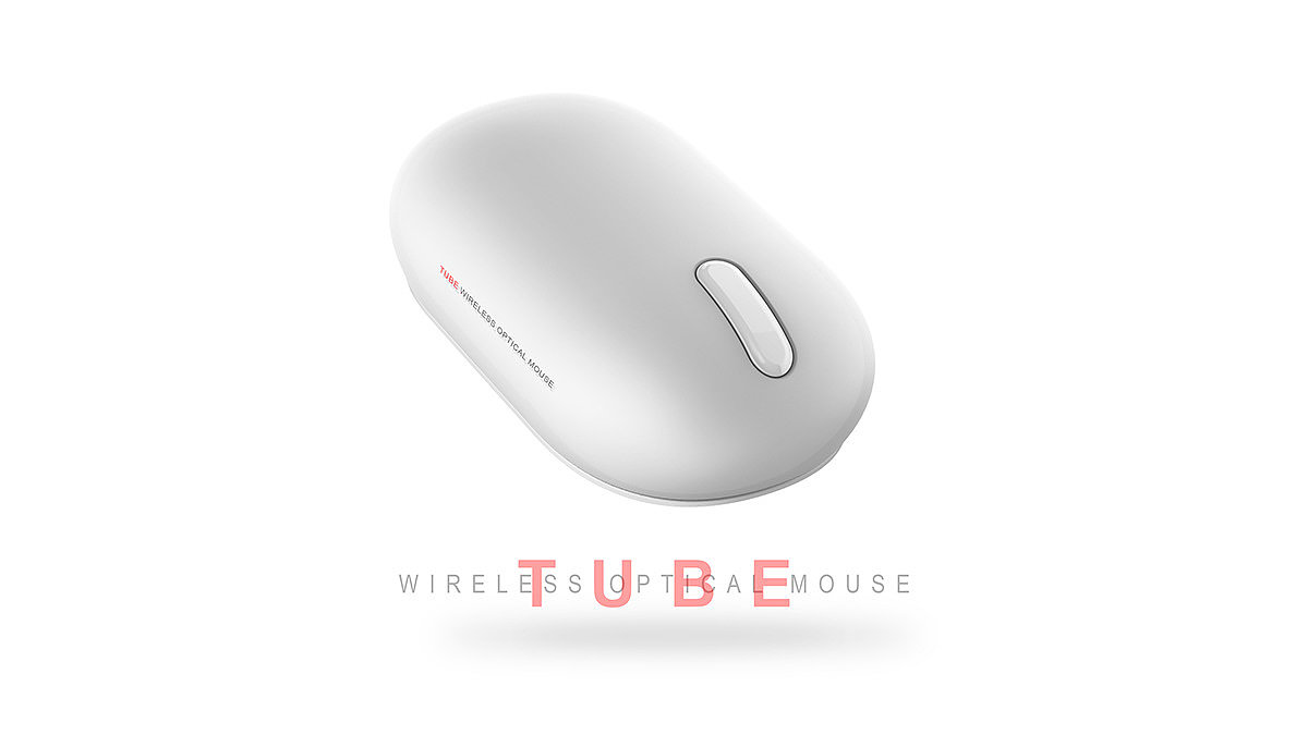 Tube，Silicone material，mouse，conceptual design，