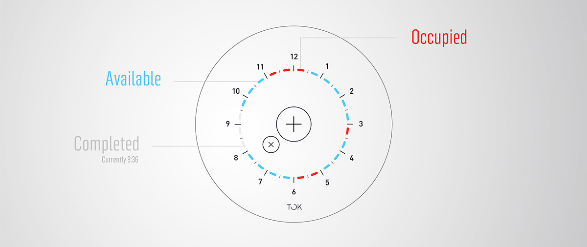 TOK，Conference room management system，Digital，product design，