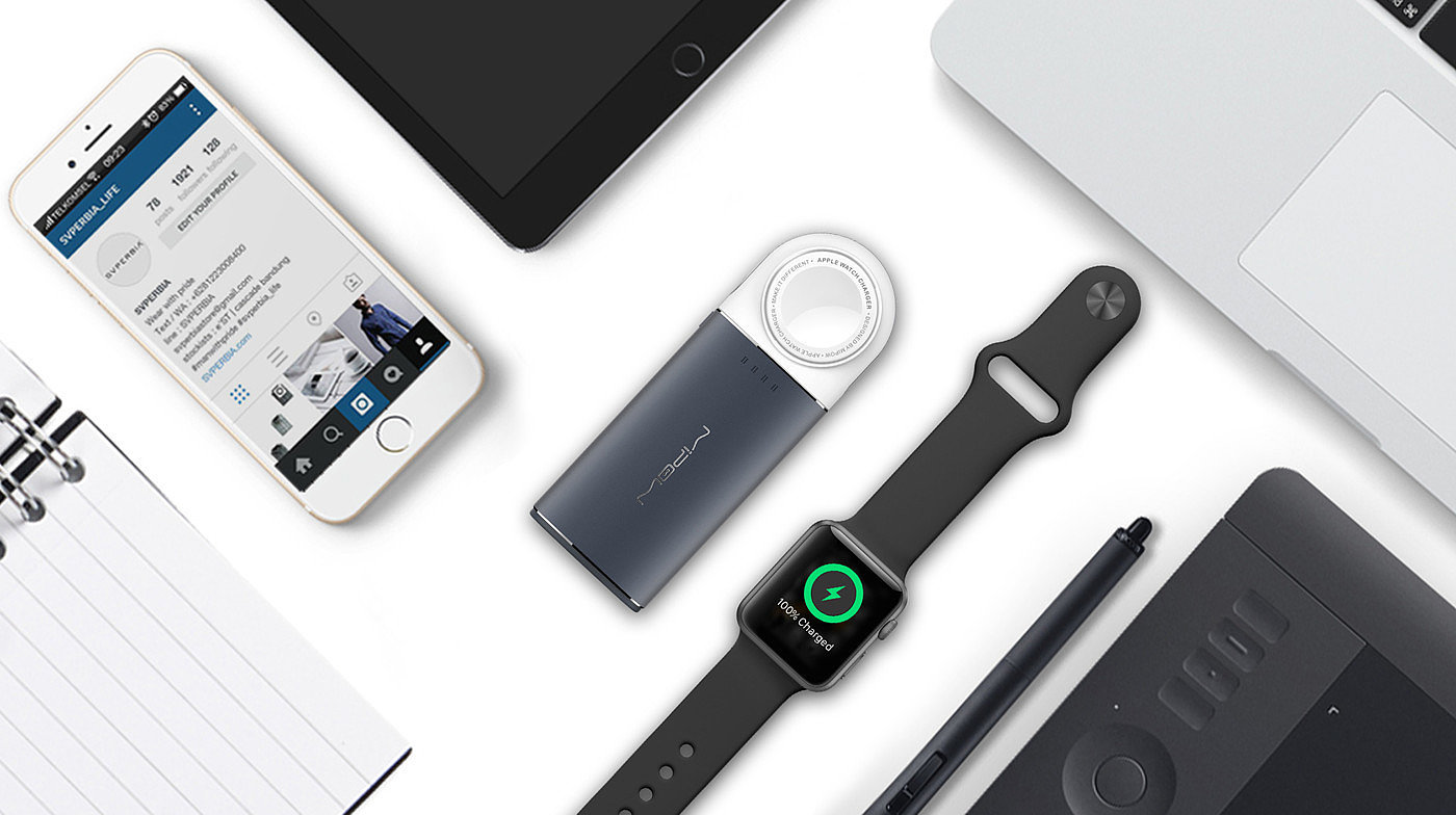 iphone，portable battery，Apple watch，