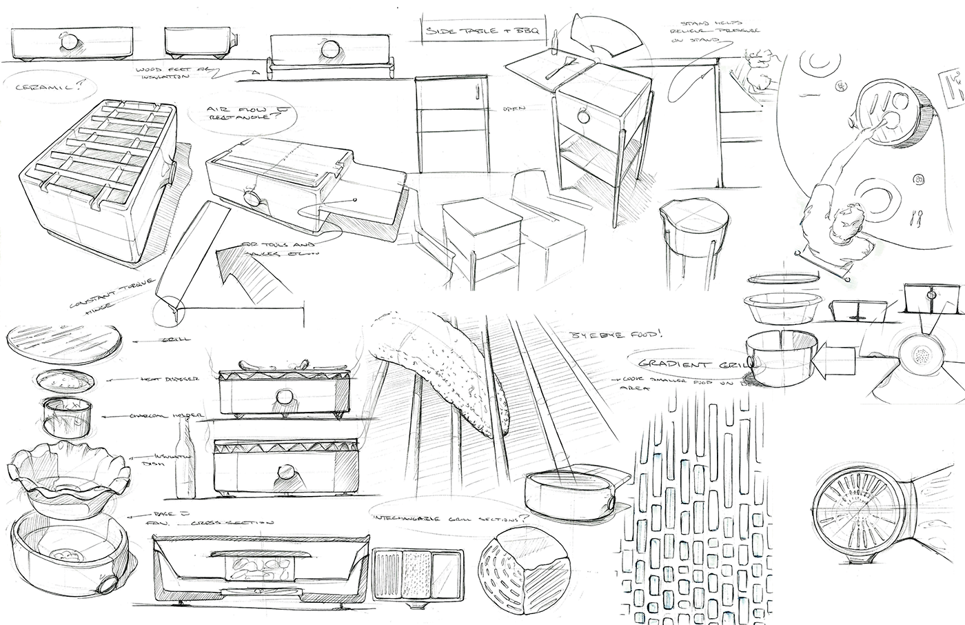 Andrew Ferrier，kitchen，barbecue，Charcoal Grill，