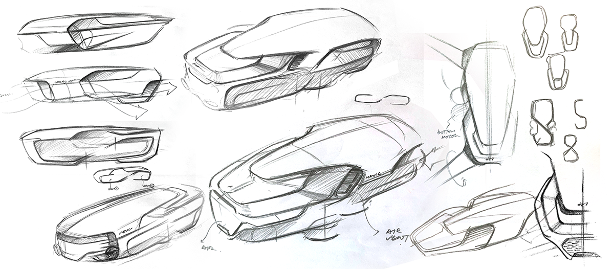 Mavic Air，UAV，Digital，industrial design，