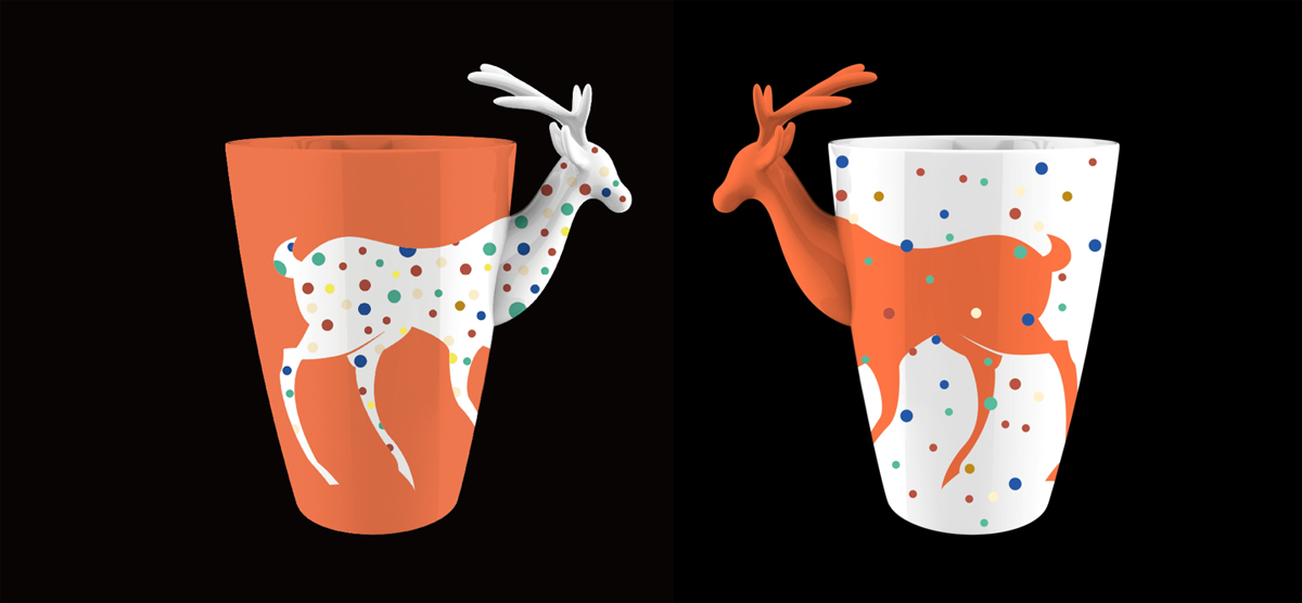 China，Chinese culture，Cultural creation，Dunhuang，mural，Arts and Crafts，gift，deer，