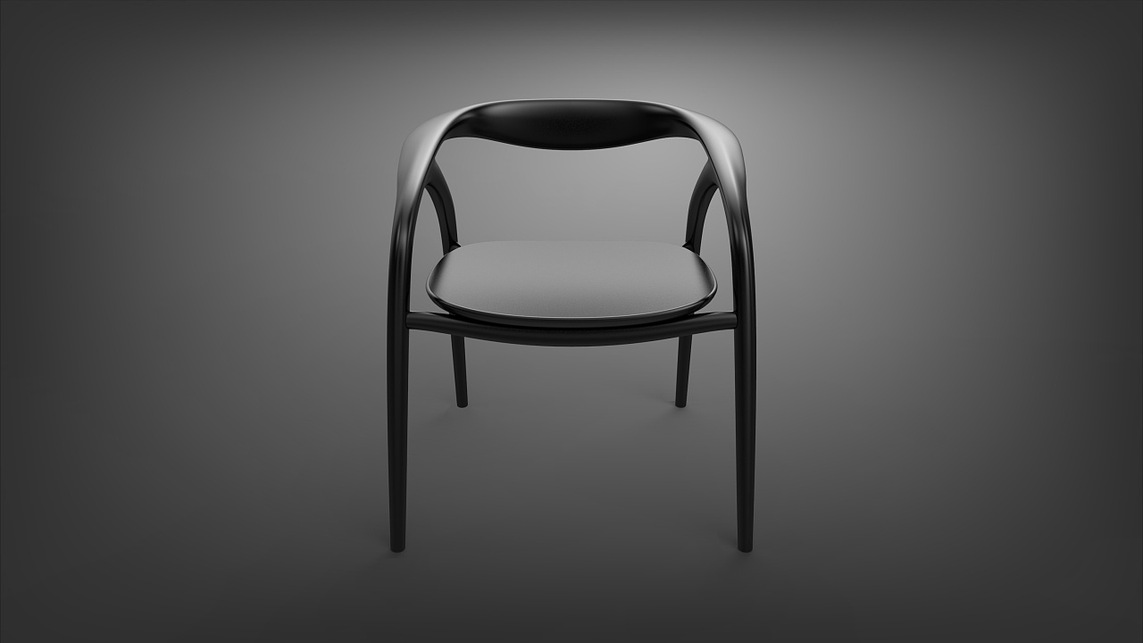 chair，Home Furnishing，Chinese style，streamline，curve，line，Simplicity，Minimalist，