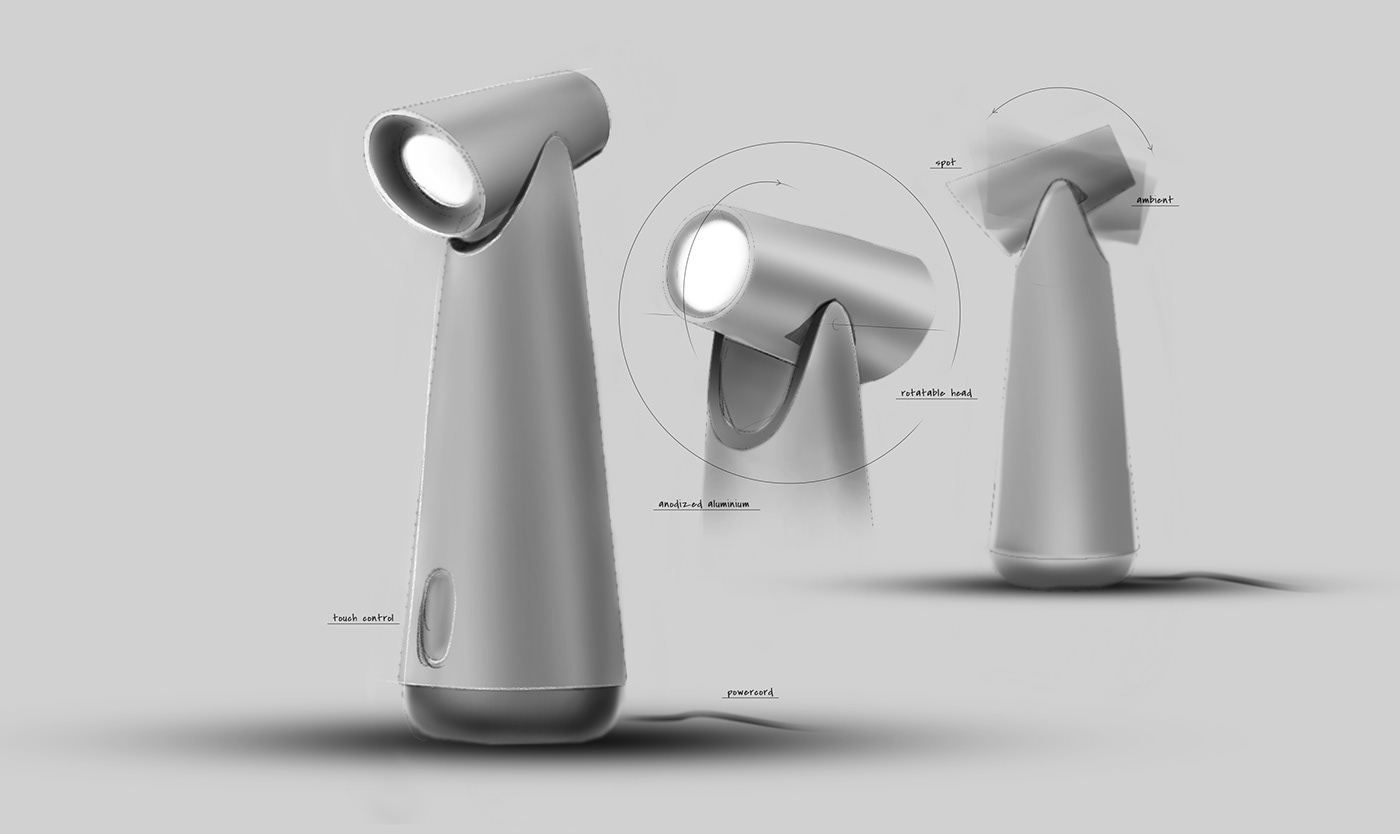 lamps and lanterns，Desk lamp，Anodic alumina，