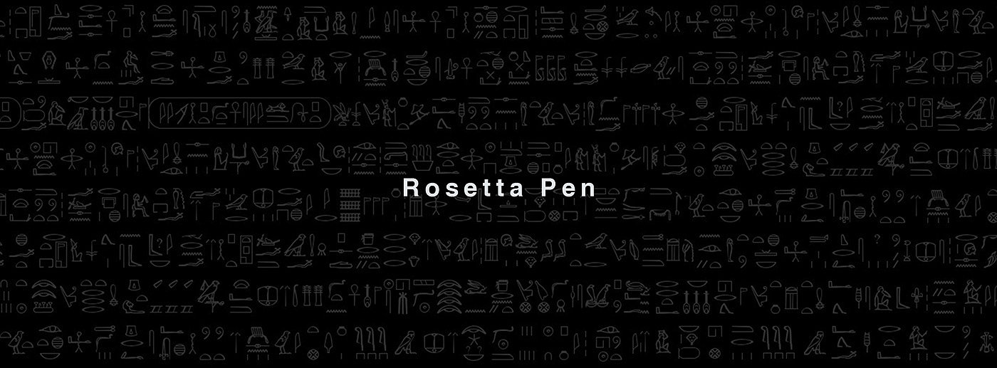 智能，翻译笔，笔，罗塞塔，Rosetta Pen，app，