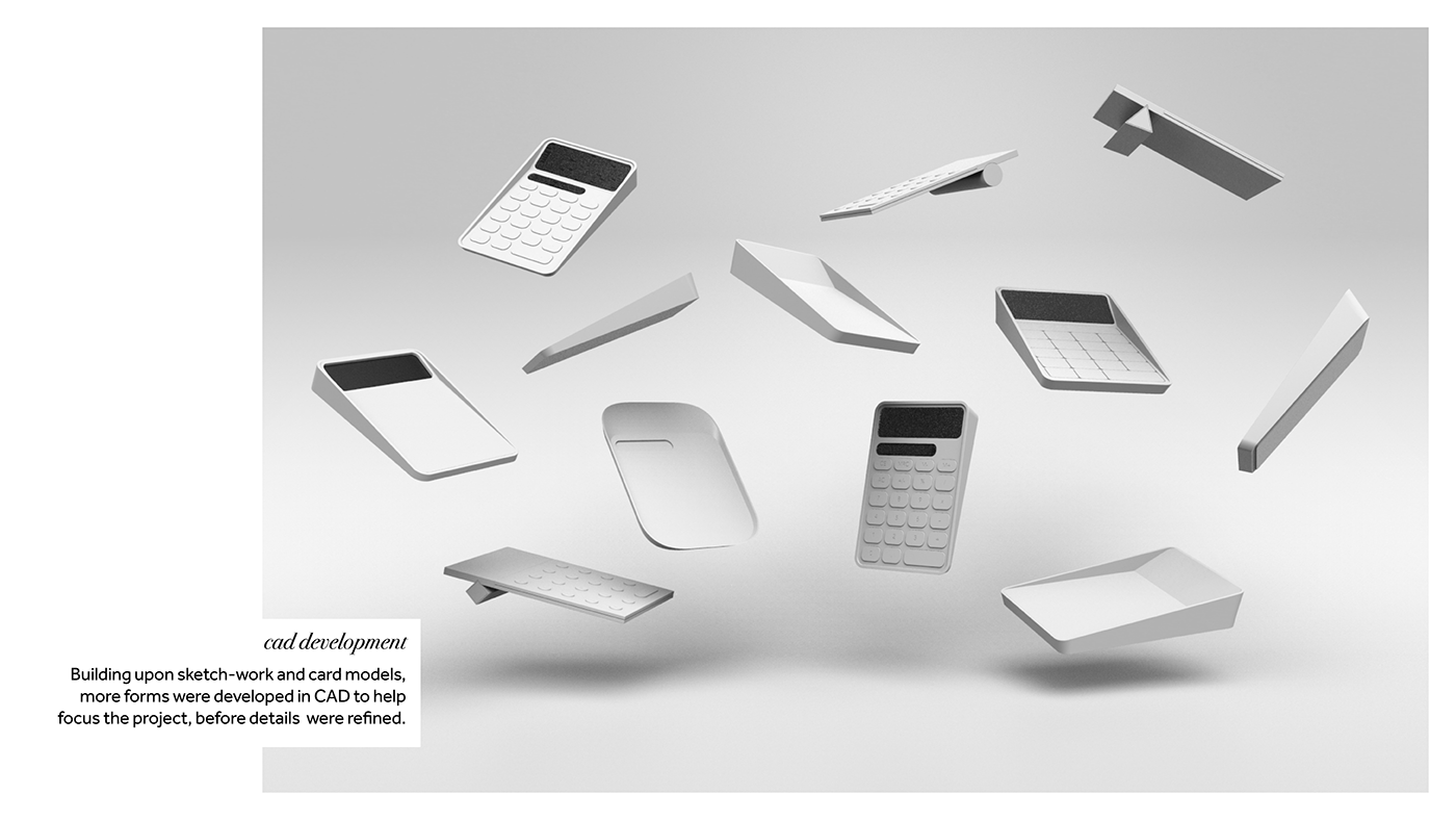 Joseph Donohue，to work in an office，Calculator，equals，