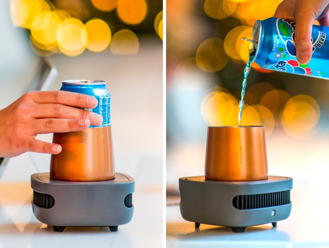 desktop，to work in an office，glass，refrigeration，cold，