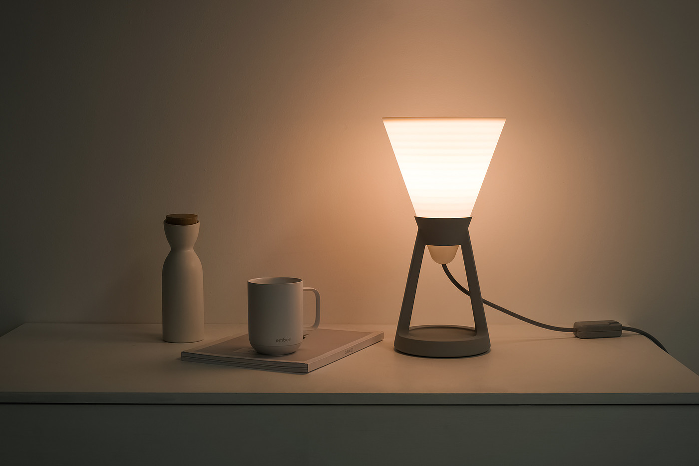 3D printing，Coffee lamp，Desk lamp，